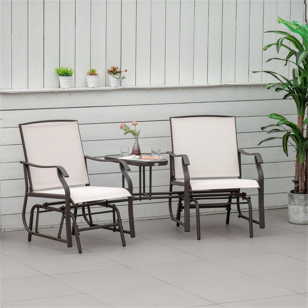 ❄️FREE SHIPPING!❄️2 Outdoor Chairs +Small Table 4 Patio, Porch, Pool, Lawn, etc!