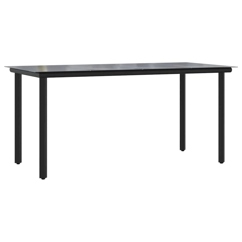 Garden Dining Set Brown