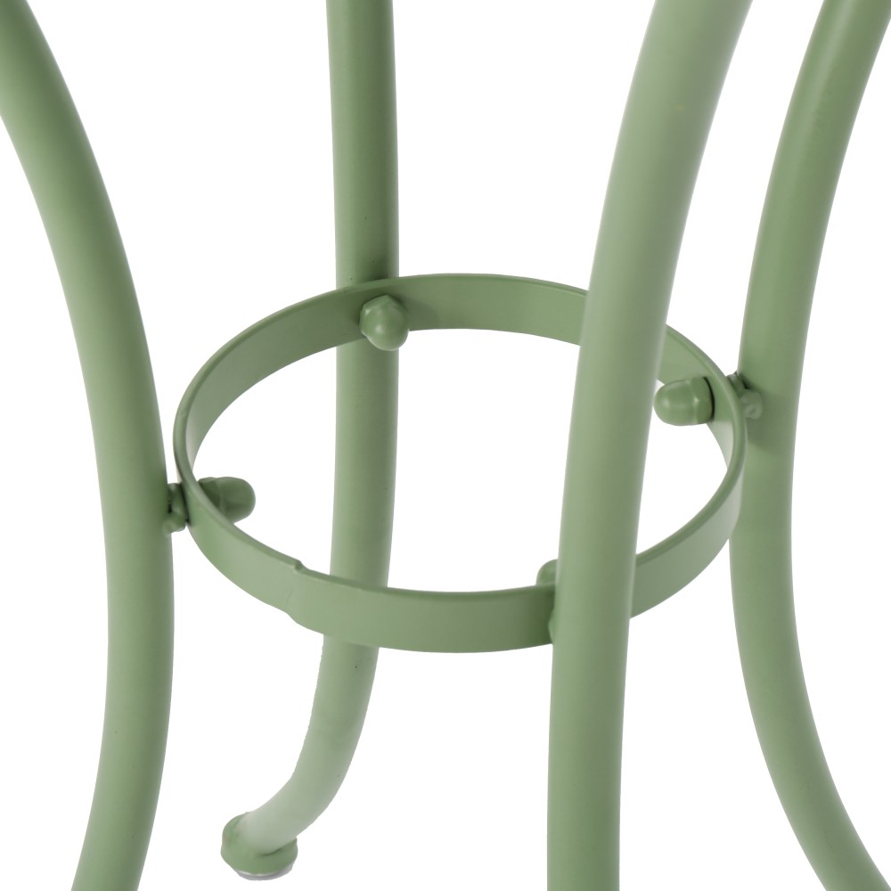 3 Pc Metal Dining Chair Set KD Assembly