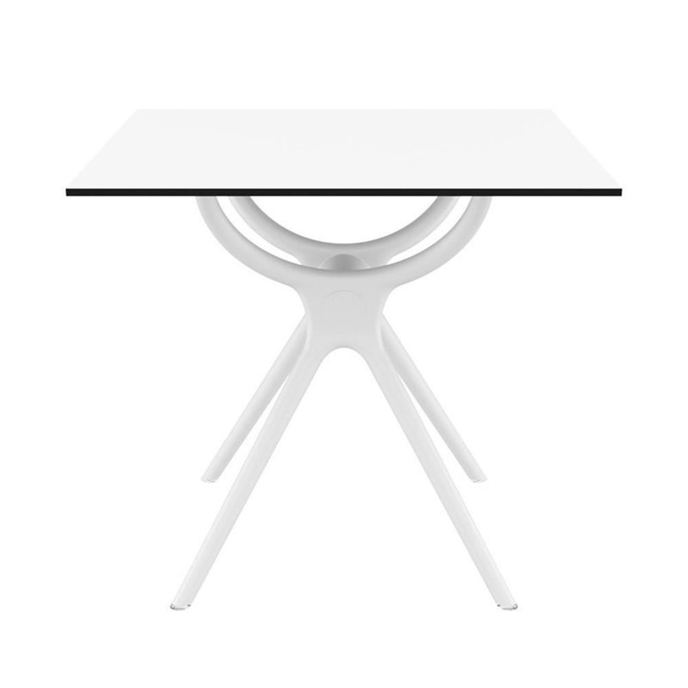 Compamia Siesta Air 31″ Square Dining Table in White