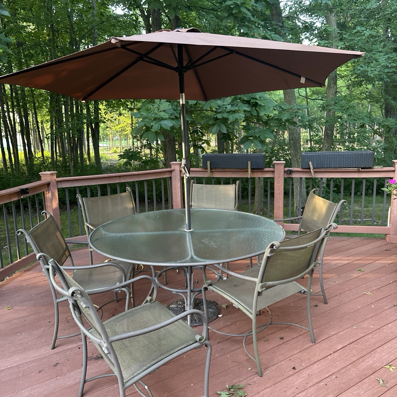 brown jordan patio furniture vintage
