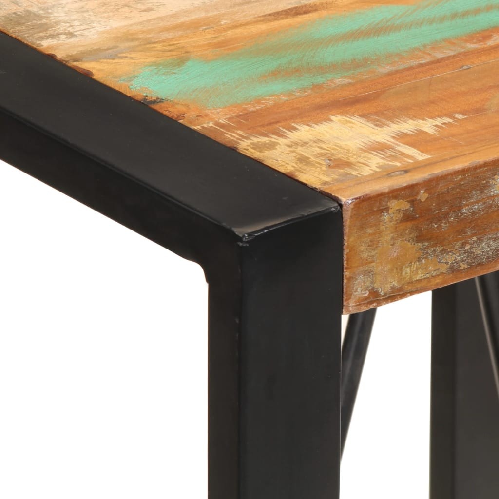 Bar Table Pub Counter Kitchen Bistro Furniture Solid Wood Reclaimed vidaXL