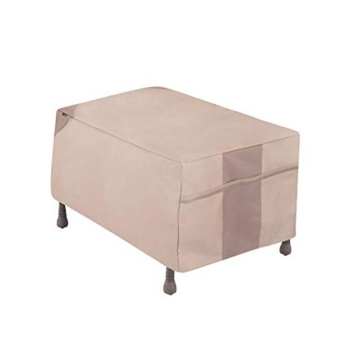 2904 Monterey Patio Ottoman/Side Table Outdoor Furniture Cover (32 L x 22 D x