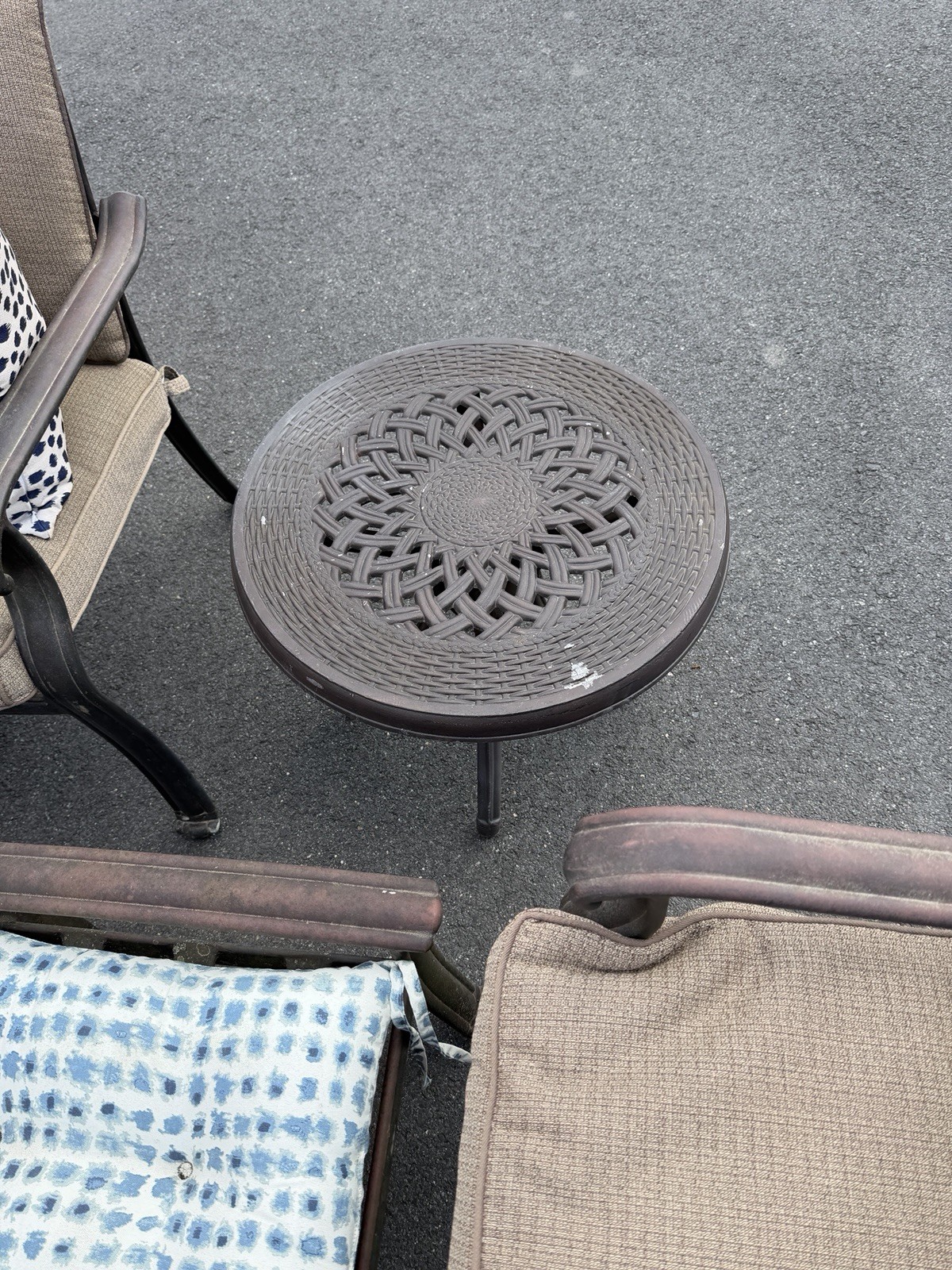 Outdoor Conversation Set 8 Pieces *