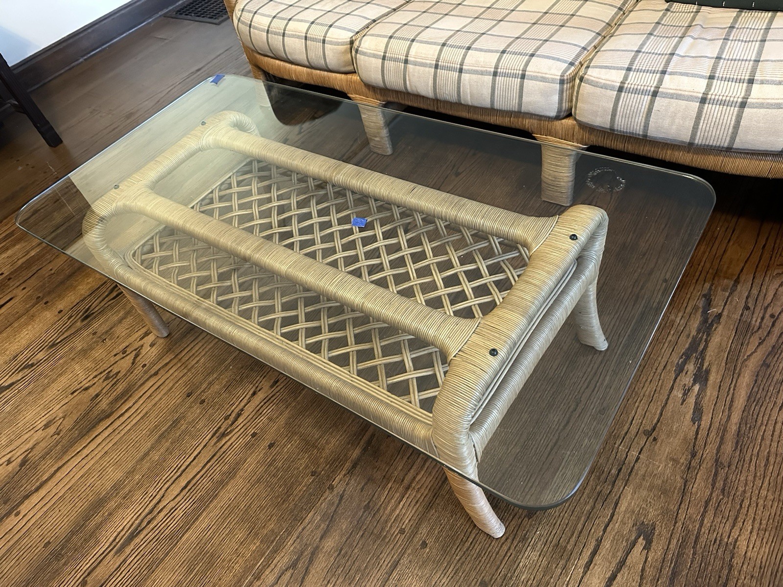 Ficks Reed Bamboo/rattan Patio Livingroom Furniture 2 Chairs, Sofa, Coffee Table