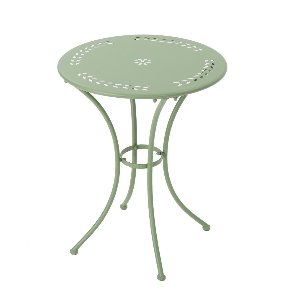 3 Pc Metal Dining Chair Set KD Assembly