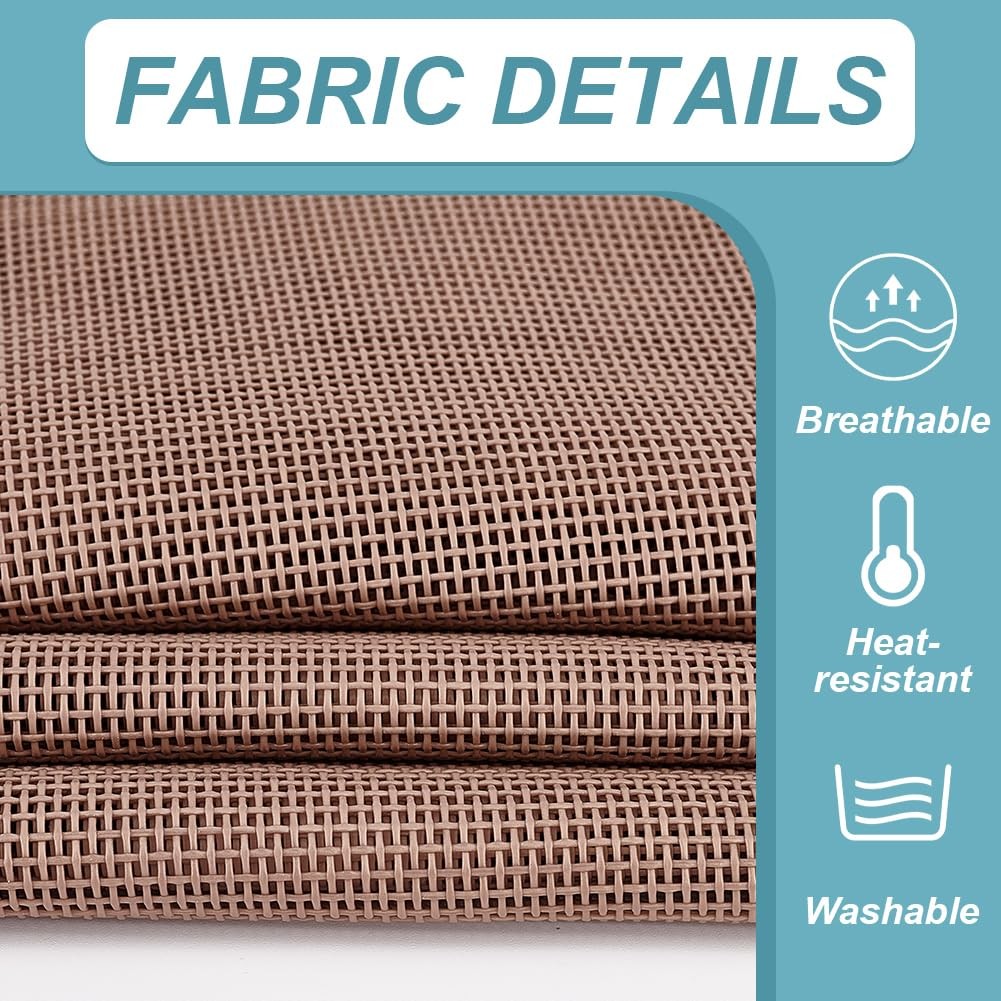 59×36 Inch Sling Chair Fabric Folding Lounge Repair Cloth DIY Chair Kits Poly…