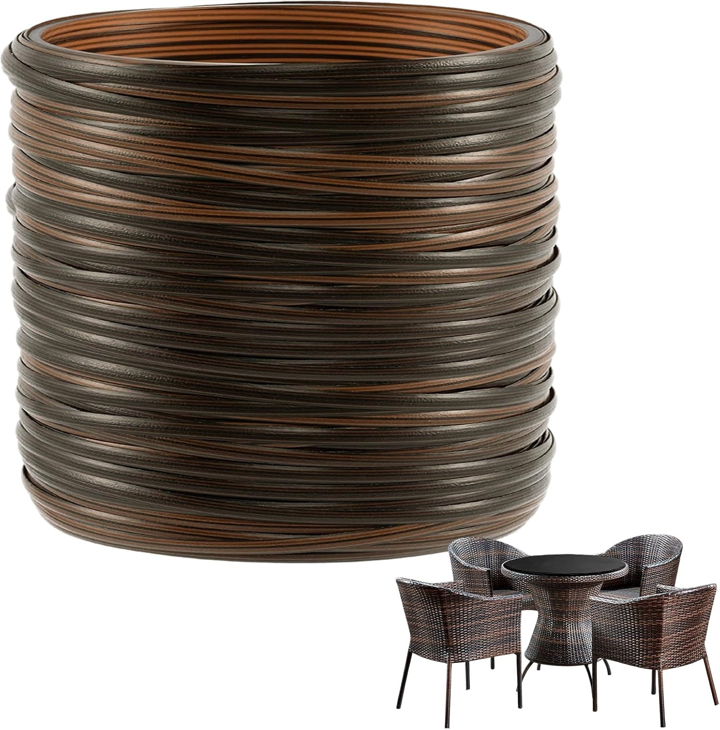 459ft Wicker Repair Kit – Rattan Patio Chair Sofas Repair Supplies for Outdoor L