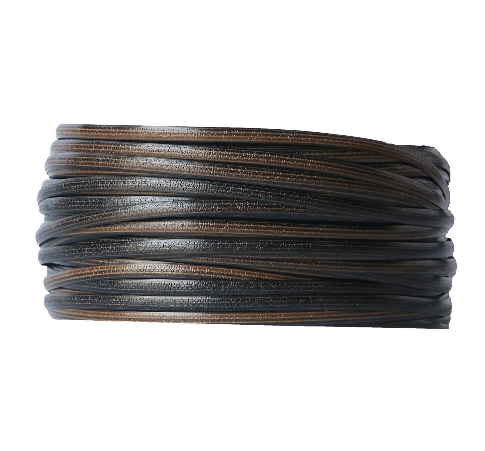 Brown Woven Rattan, Plastic PE Wicker Repair Material for Garden Chair Coffee…