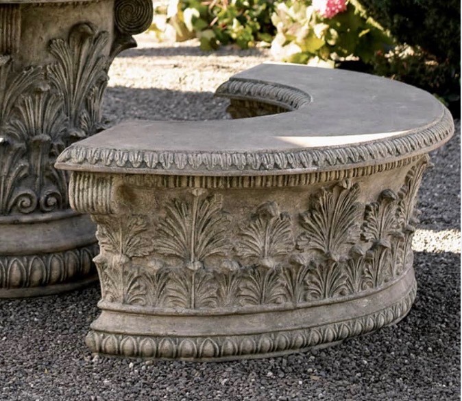 Gregorian Garden Bench