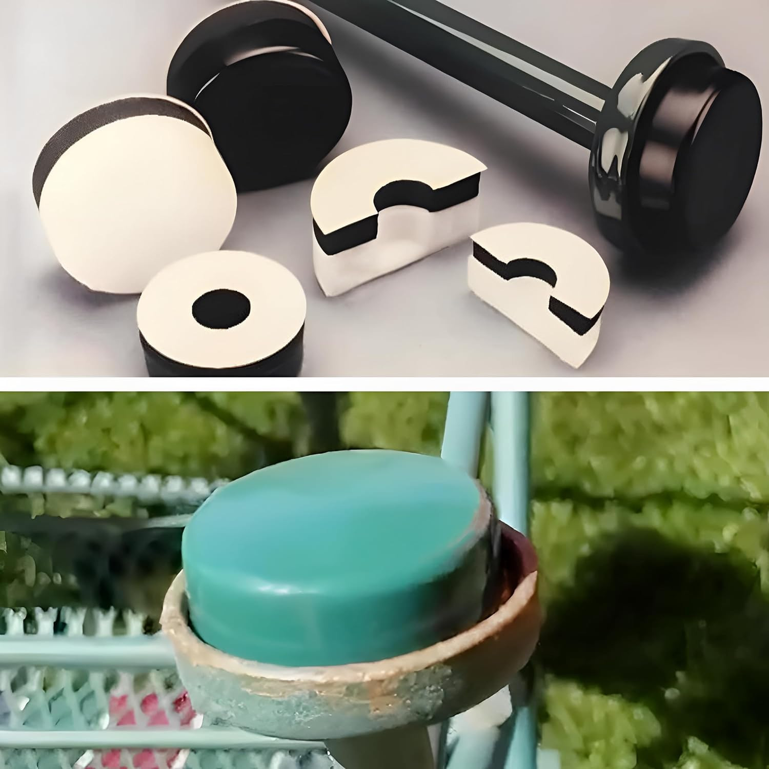 Wrought Iron Patio Furniture Feet Cap Glides and Outdoor Table and Chair Leg Flo