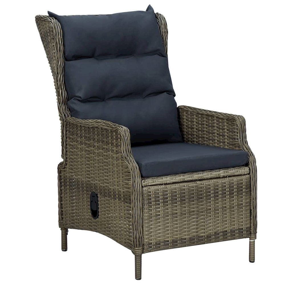 Garden Dining Set Brown